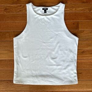 Express body contour high neck seamless tank